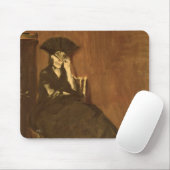 Manet | Berthe Morisot mit einem Fan, 1872 Mousepad (Mit Mouse)