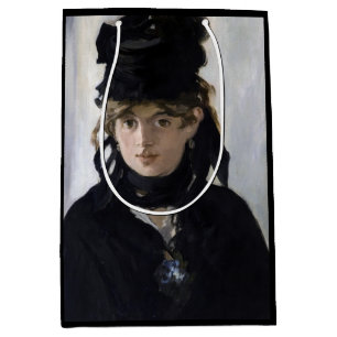 Manet - Berthe Morisot mit einem Veilchenstrauß Mittlere Geschenktüte