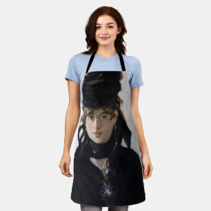 Manet - Berthe Morisot mit einem Veilchenstrauß Schürze