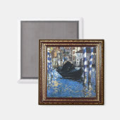 Manet Blue Venice Masterpiece Magnet (Vorderseite/Rückseite)