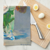 Manet-Blume in einer Crystal Vase Handtuch (Viertel Falte)