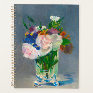 Manet-Blume in einer Crystal Vase Planer