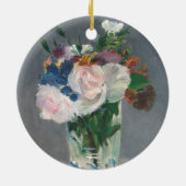 Manet | Blumen in einem Kristallvase, c.1882 Keramikornament (Hinten)