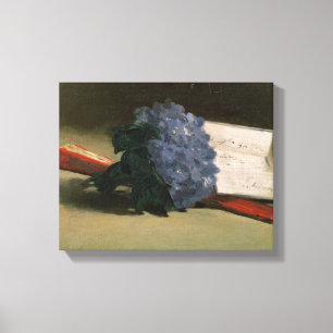 Manet   Blumenstrauß der Veilchen, 1872 Leinwanddruck