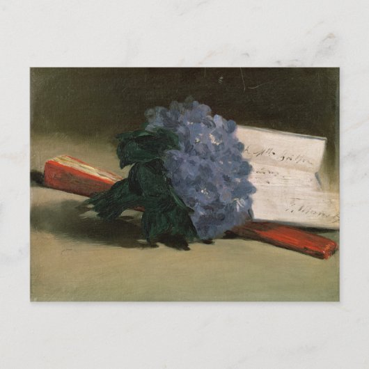 Manet | Blumenstrauß der Veilchen, 1872 Postkarte (Vorderseite)