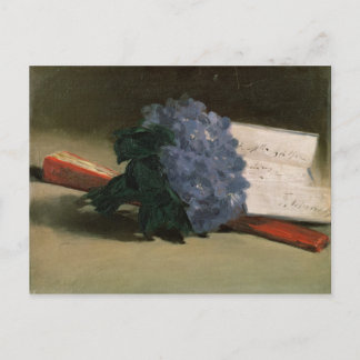 Manet | Blumenstrauß der Veilchen, 1872 Postkarte