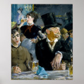 Manet - Cafe Poster (Vorne)
