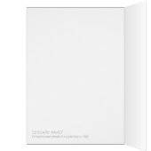 Manet Carnation and clematis Blumengrüßkarte (Innen (Links))