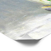 Manet Carnation clematis CC1240 Schöne Blume Poster (Ecke)