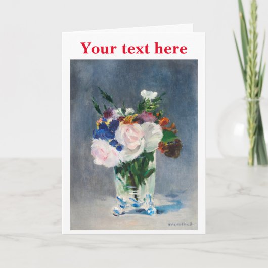 Manet Dankeskarte (Vorderseite)