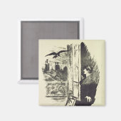 Manet | Darstellung für "The Raven" Magnet (Vorderseite/Rückseite)