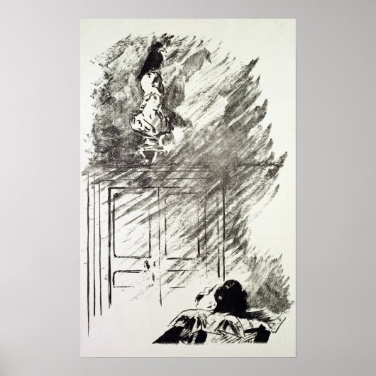 Manet | Darstellung für "The Raven" Poster (Vorne)
