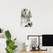 Manet | Darstellung für "The Raven" Poster (Heimbüro)