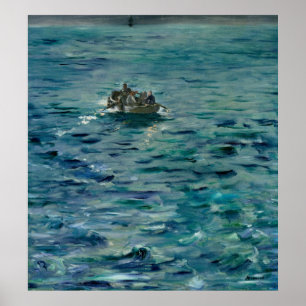 Manet das Entweichen von Henri de Rochefort Poster