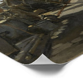 Manet - Das Schiffsdeck Poster (Ecke)