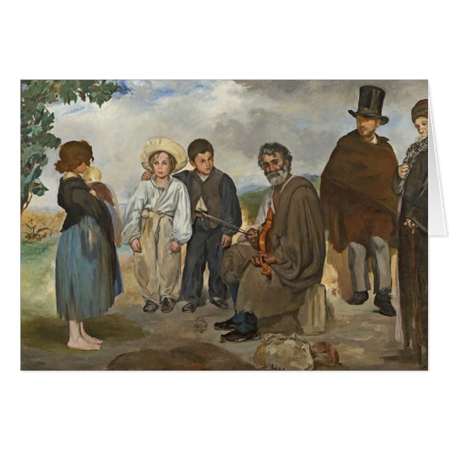 Manet | Der alte Musiker, 1862 (Vorderseite (Horizontal))