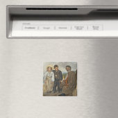 Manet | Der alte Musiker, 1862 Magnet (In Situ (Geschirrspüler))