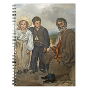 Manet Der alte Musiker, 1862 Notizblock