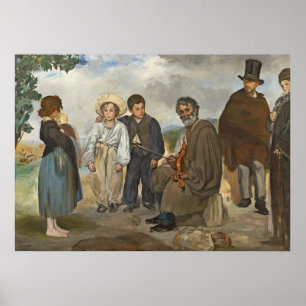 Manet   der alte Musiker, 1862 Poster