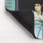 Manet | der Balkon, 1868-9 Mousepad (Ecke)