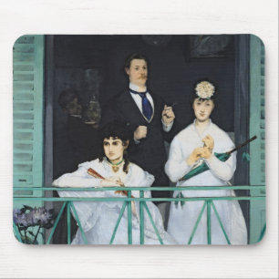Manet   der Balkon, 1868-9 Mousepad