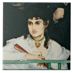 Manet   der Balkon, Detail, 1868-9 Fliese