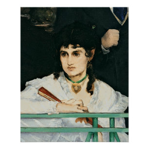 Manet   Der Balkon, Detail, 1868-9 Poster