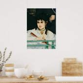 Manet | Der Balkon, Detail, 1868-9 Poster (Küche)