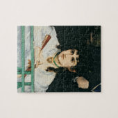Manet | der Balkon, Detail, 1868-9 Puzzle (Horizontal)