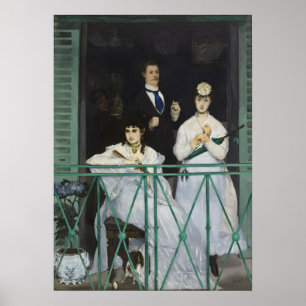 Manet - Der Balkon Poster