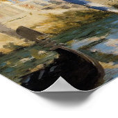 Manet, der Canal Grande, Venedig Poster (Ecke)