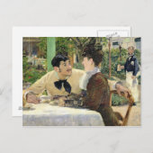 Manet | Der Garten von Pere Lathuille, 1879 Postkarte (Vorne/Hinten)