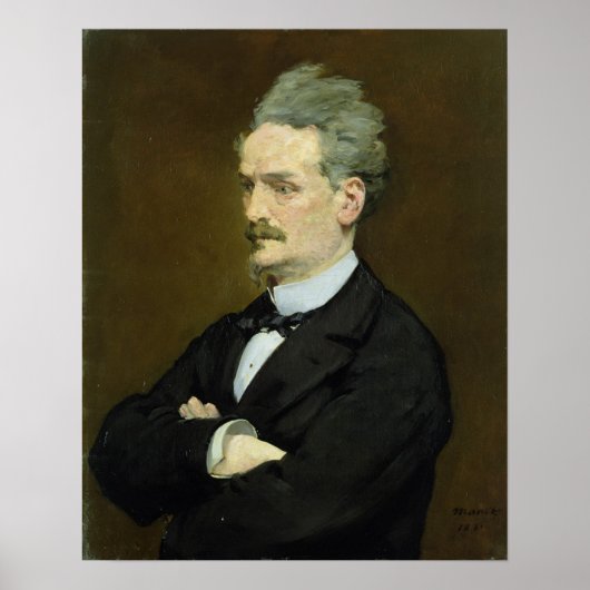 Manet | Der Journalist Henri Rochefort , 1881 Poster (Vorne)