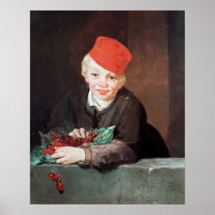 Manet   der Junge mit den Kirschen, 1859 Poster