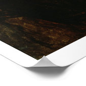 Manet | Der Spanier Poster (Ecke)