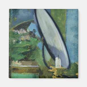 Manet Detail von der Malerei "Nana", 1877 Magnet