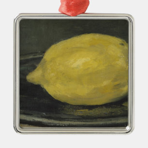 Manet   die Zitrone, 1880 Ornament Aus Metall