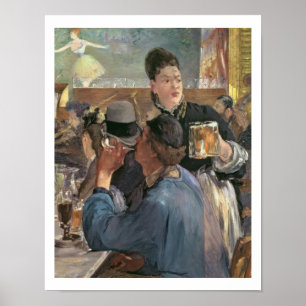 Manet   Ecke eines Café-Konzerts, 1878-80 Poster