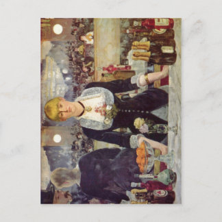 Manet, Edouard Bar in den Folies-Berg?re Espa?ol Postkarte