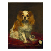 Manet Ein King Charles Spaniel Poster (Vorderseite)