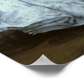 Manet | Erholung, Porträt von Berthe Morisot Poster (Ecke)