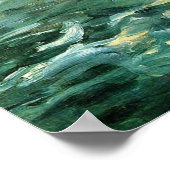 Manet - Flucht aus Rochefort, 1880 Poster (Ecke)