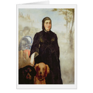 Manet Frau mit Hunden, 1858