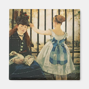 Manet   Gare St. Lazare, 1872-3 Magnet