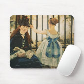 Manet | Gare St. Lazare, 1872-3 Mousepad (Mit Mouse)