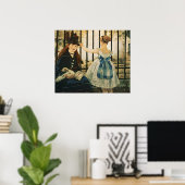 Manet | Gare St. Lazare, 1872-3 Poster (Heimbüro)