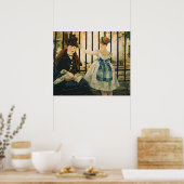 Manet | Gare St. Lazare, 1872-3 Poster (Küche)