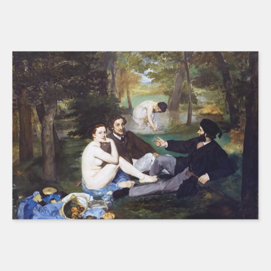Manet Geschenkpapier Set (Vorderseite)