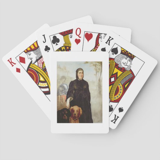 Manet | Hundin, 1858 Spielkarten (Rückseite)
