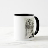 Manet | Illustration für 'das Raven Tasse (VorderseiteRechts)